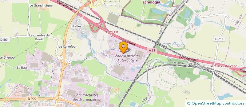 localisation de l'entreprise SOFTENA  CHANGE