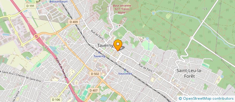 localisation de l'entreprise SOFTIC CONSEIL à TAVERNY