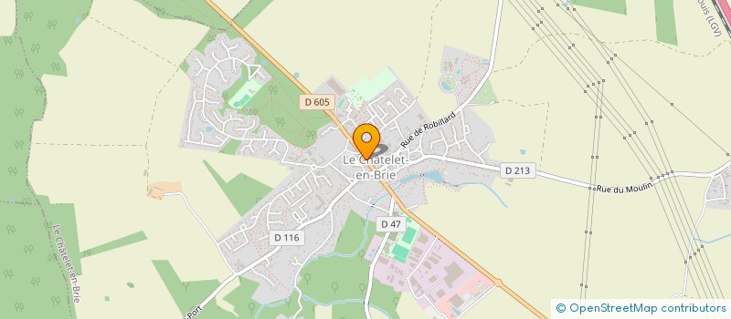 localisation de l'entreprise SOFTLAM  LE CHATELET-EN-BRIE