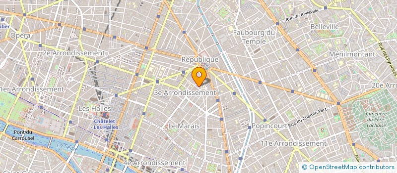 localisation de l'entreprise SOFTLIGHT à PARIS