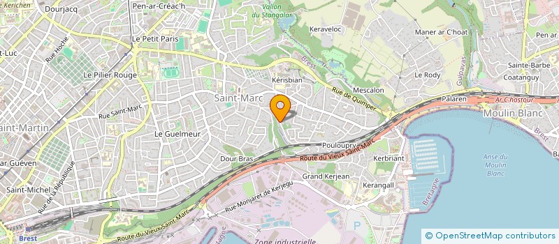 localisation de l'entreprise SOFTLOCO  BREST