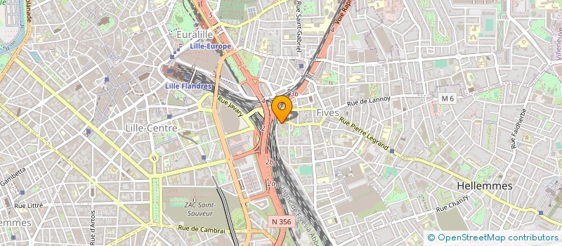 localisation de l'entreprise SOFTLY CONCEPT à LILLE