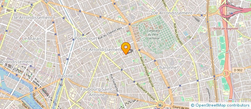 localisation de l'entreprise SOFTMED FRANCE  PARIS