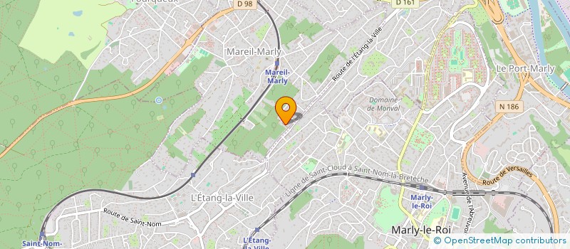 localisation de l'entreprise SOFTMET  MAREIL-MARLY