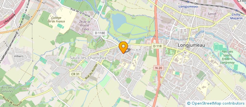 localisation de l'entreprise SOFTS SERVICES INFORMATIQUES  SAULX-LES-CHARTREUX