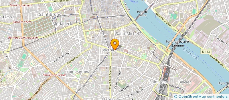 localisation de l'entreprise SOFTSKIN LASER  BORDEAUX