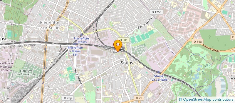 localisation de l'entreprise SOFTSNAP  STAINS