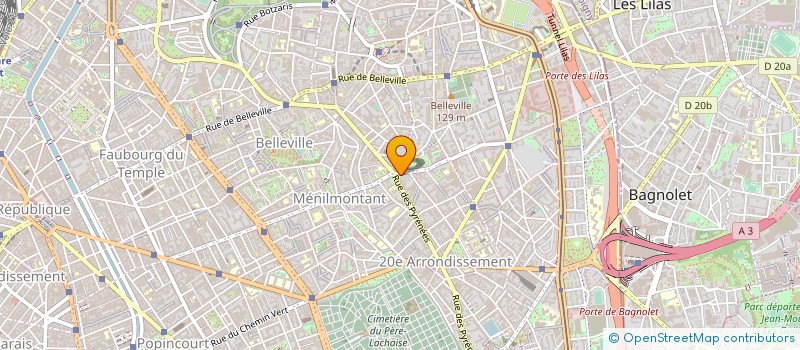 localisation de l'entreprise SOFTWARE AS A SERVICE FOR BUSINESS  PARIS