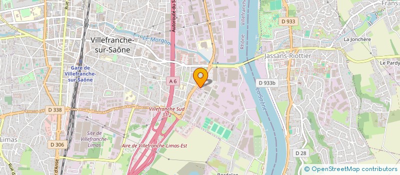 localisation de l'entreprise SOFTWARE BUSINESS INTELLIGENCE  VILLEFRANCHE-SUR-SAONE