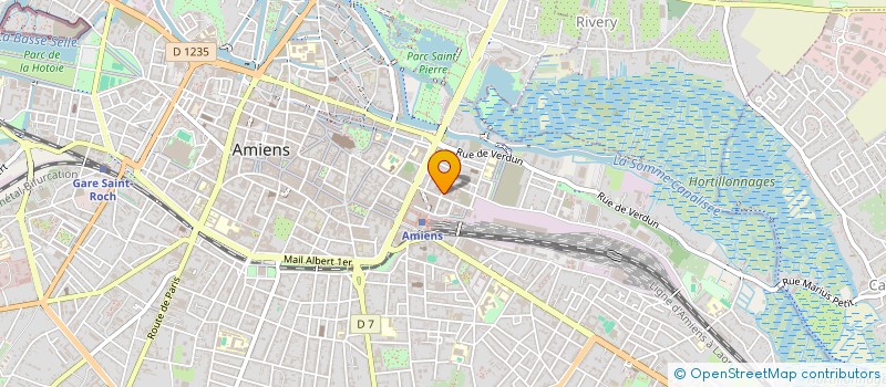 localisation de l'entreprise SOFTWARE ET DEVELOPPEMENT INFORMATIQUE  AMIENS