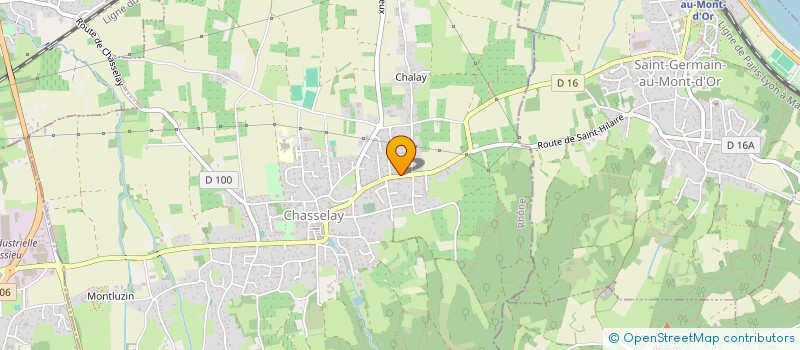 localisation de l'entreprise SOFTWARE INTERNATIONAL CONSULT  CHASSELAY