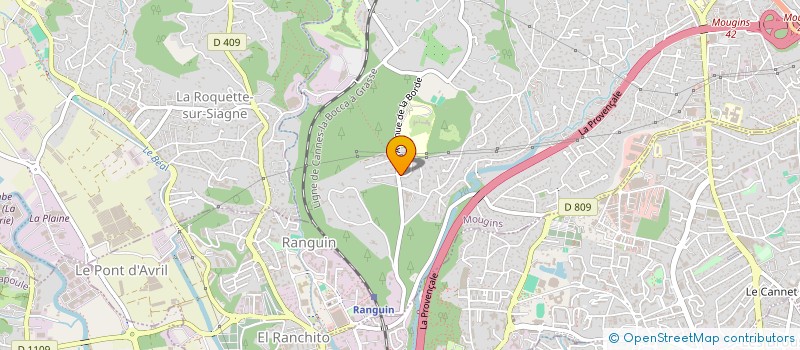 localisation de l'entreprise SOFTWARE TESTING SERVICES à MOUGINS