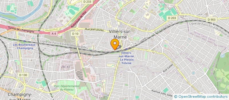 localisation de l'entreprise SOFTWARESHIP  VILLIERS-SUR-MARNE