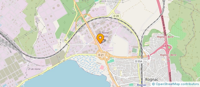 localisation de l'entreprise SOFTWAY MEDICAL BIOLOGIE  ROGNAC