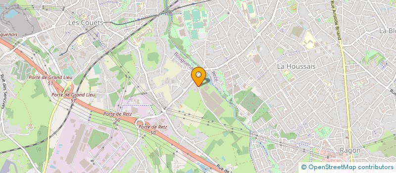 localisation de l'entreprise SOFTYBIS à BOUGUENAIS