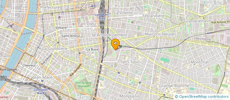 localisation de l'entreprise SOFTYPACK à LYON