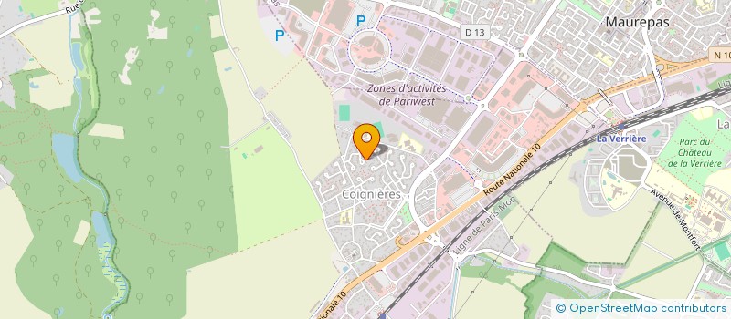 localisation de l'entreprise SOFTYS EVENTS à COIGNIERES