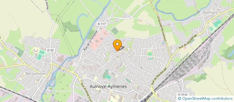 localisation de l'entreprise SOFUN  AULNOYE-AYMERIES