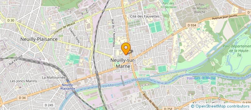 localisation de l'entreprise SOFUNNYSOUL à NEUILLY-SUR-MARNE