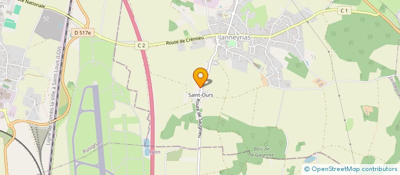 localisation de l'entreprise SOFY IMMO  JANNEYRIAS