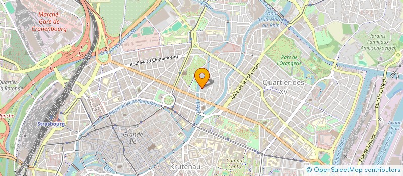 localisation de l'entreprise SOFY SOPHROLOGIE & CO  STRASBOURG