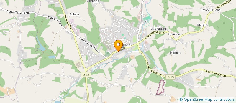 localisation de l'entreprise SOFYCLO à POUILLON