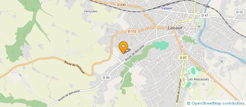 localisation de l'entreprise SOFYROD  LAVAUR