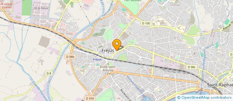 localisation de l'entreprise SOG à FREJUS
