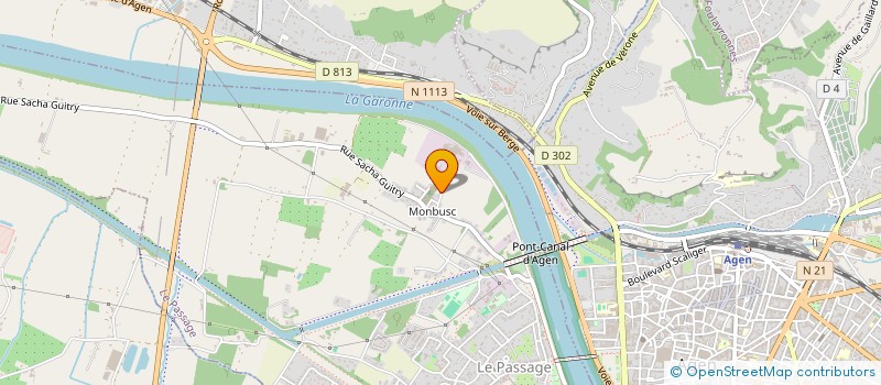 localisation de l'entreprise SOGAD  LE PASSAGE
