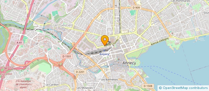 localisation de l'entreprise SOGALA à ANNECY