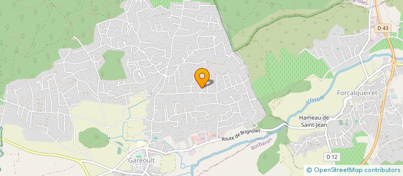 localisation de l'entreprise SOGALA  GAREOULT