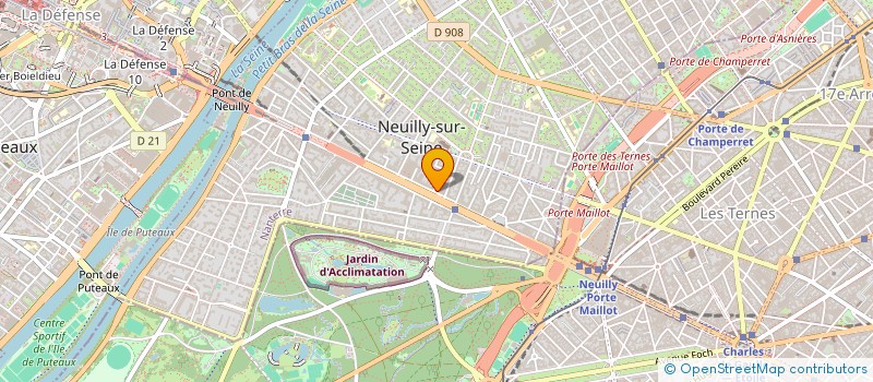 localisation de l'entreprise SOGALAC  NEUILLY-SUR-SEINE