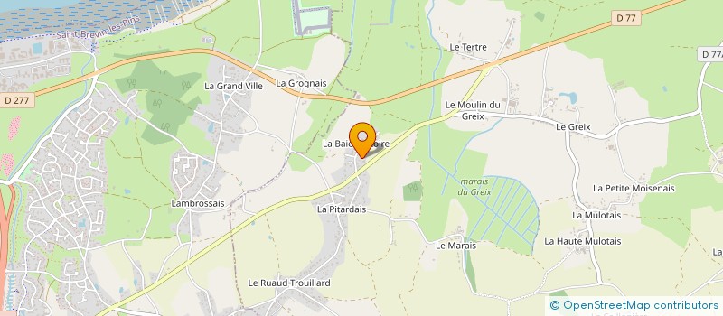 localisation de l'entreprise SOGALINA  CORSEPT