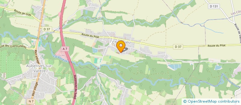 localisation de l'entreprise SOGAM-SOCIETE GENERALE D'AMENAGEMENT à AUBERIVES-SUR-VAREZE