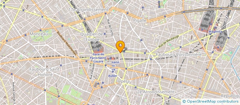 localisation de l'entreprise SOGAMA CREDIT ASSOCIATIF  PARIS
