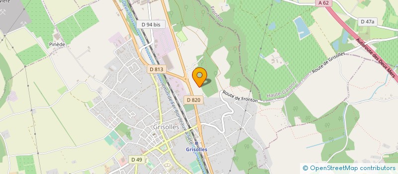localisation de l'entreprise SOGAMAT à GRISOLLES