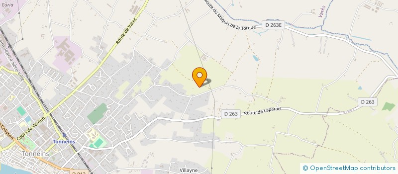 localisation de l'entreprise SOGAMAT  TONNEINS