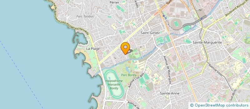 localisation de l'entreprise SOGAR à MARSEILLE