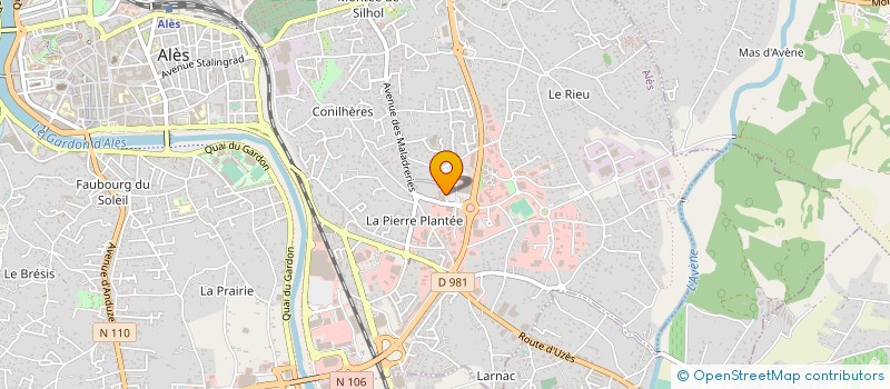 localisation de l'entreprise SOGARDIS à ALES
