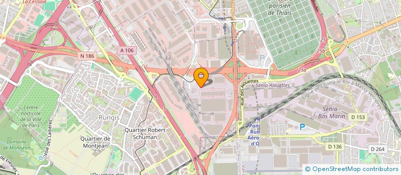 localisation de l'entreprise SOGARIS CRETEIL MARAIS à RUNGIS