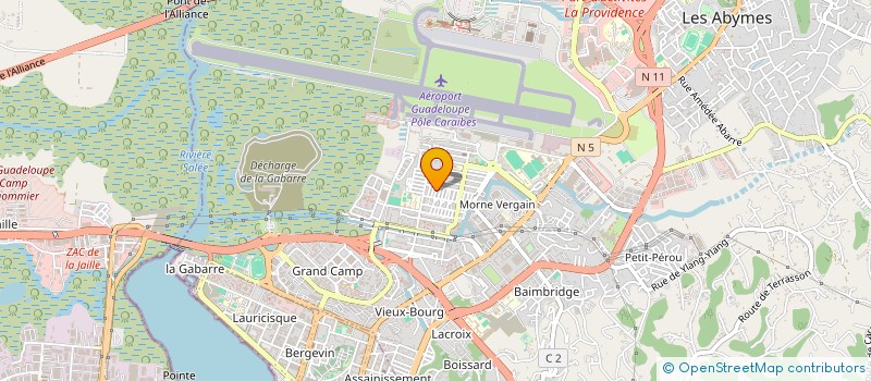 localisation de l'entreprise SOGAT à LES ABYMES
