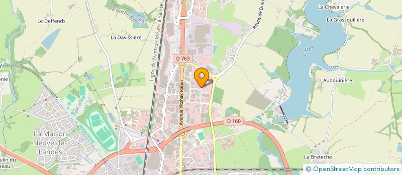 localisation de l'entreprise SOGAT à LA ROCHE-SUR-YON