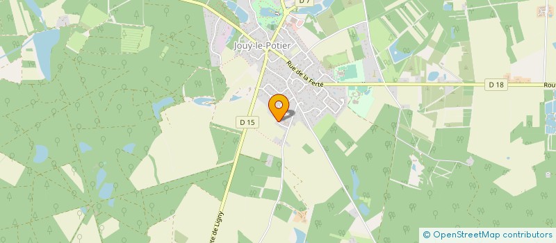 localisation de l'entreprise SOGATOGI à JOUY-LE-POTIER