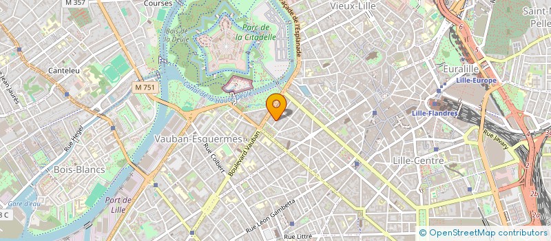 localisation de l'entreprise SOGAUDI SARL à LILLE