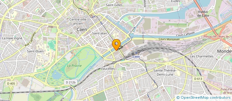 localisation de l'entreprise SOGAYA à CAEN