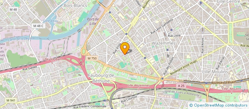 localisation de l'entreprise SOGE à LILLE