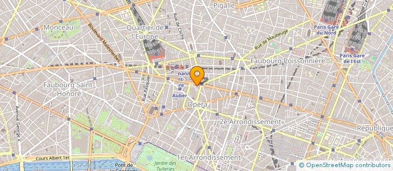 localisation de l'entreprise SOGE PERIVAL III  PARIS