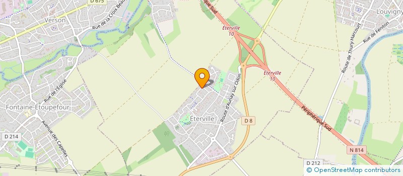 localisation de l'entreprise SOGE2B  ETERVILLE