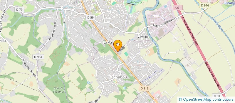 localisation de l'entreprise SOGE2MS à PECHABOU