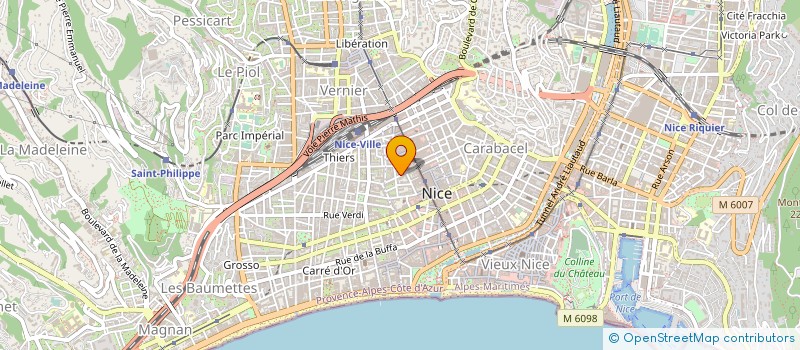 localisation de l'entreprise SOGEA SOC GEST ADMINIST IMMEUB à NICE